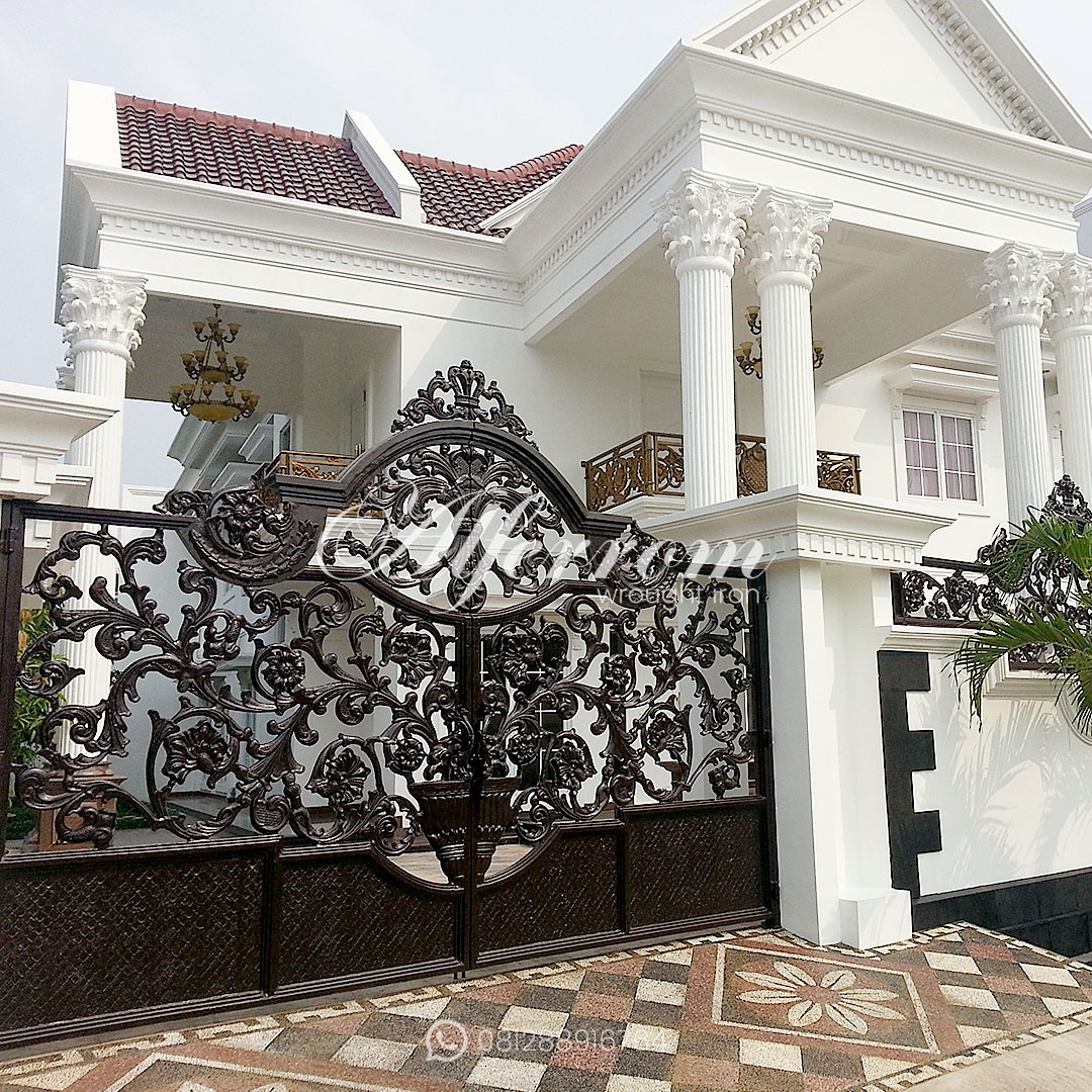 Gerbang Alumunium Cetak